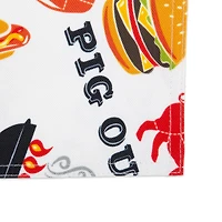 Bbq Fun Print Outdoor  Placemat (Set of 6)