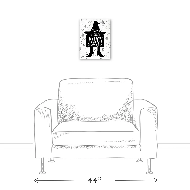 Witch In All Of Us Canvas Wall Art