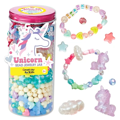 Creativity for Kids® Unicorn Bead Jewelry Jar