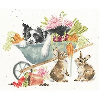 Bothy threads sleeping on the job counted cross stitch Kit