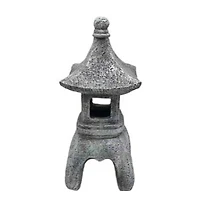 Santa's Workshop 9" Solar Temple Figurine