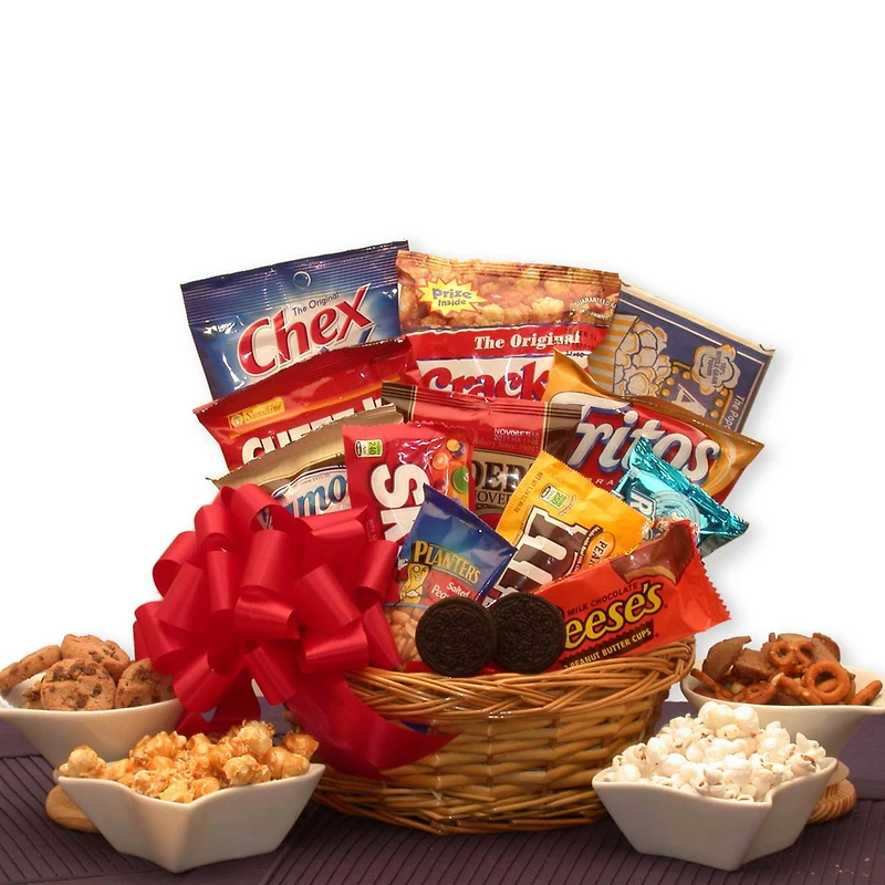 Snack Lovers Sampler Gift Basket
