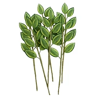 Green & Yellow Fabric Leaf Embellishments by Recollections™