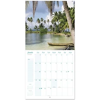 TF Publishing 2024 Tropical Paradise Bilingual Wall Calendar