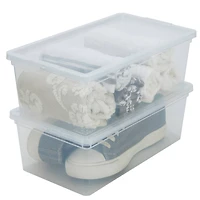 Simplify Clear Stackable Storage Bins with Lids
