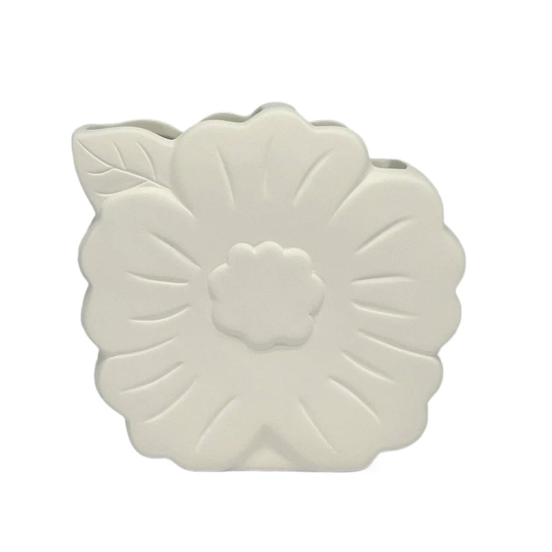 6.5" C'est la Vie DIY Ceramic Flower Vase by Make Market®