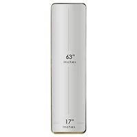 Gold Steel Freestanding Full Length Floor Mirror with Easel, 16" x 63"