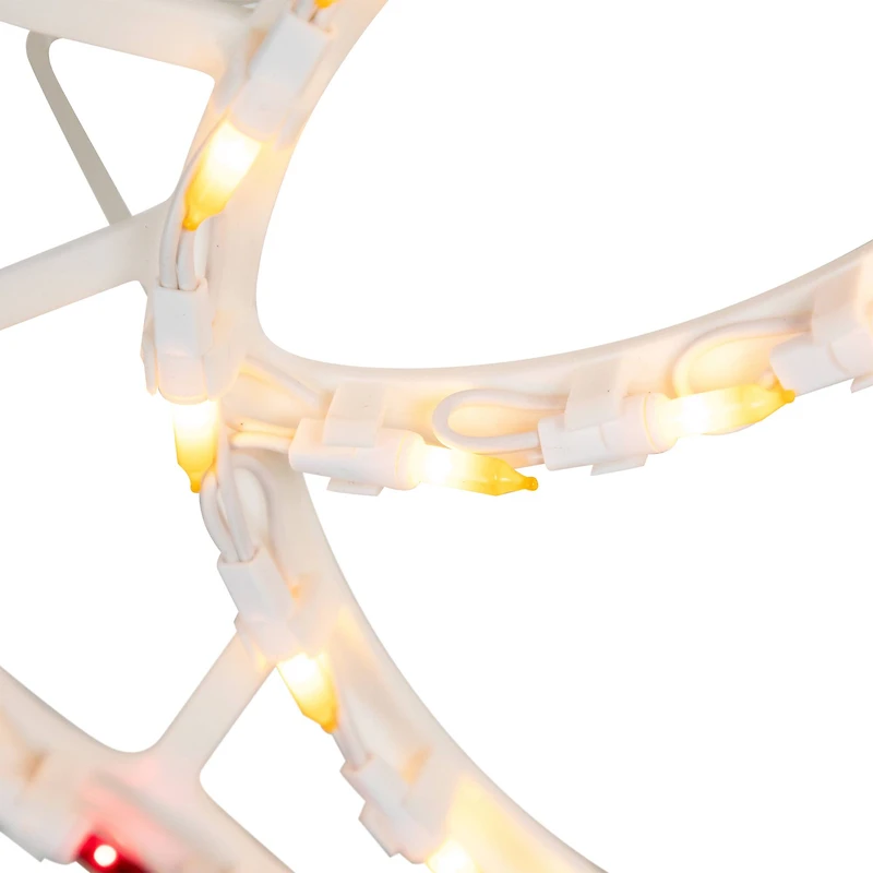 18" Lighted Turkey Thanksgiving Window Silhouette Decoration