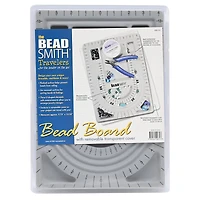 The Beadsmith® Travelers Bead Board With Lid, 9.75" x 13.25"