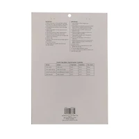 1" Iron-On Glitter Letters by Make Market