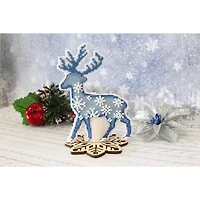 MP Studia Northern Deer Plastic Canvas Counted Cross Stitch Kit