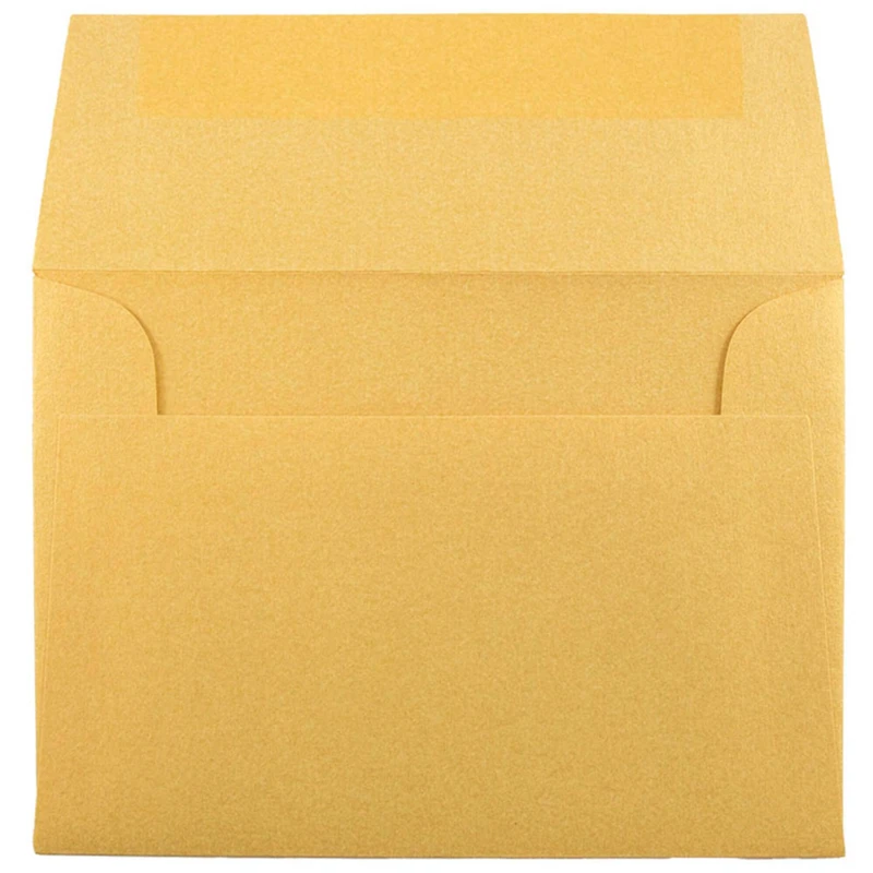 JAM Paper A1 Metallic Invitation Envelopes, 25ct.