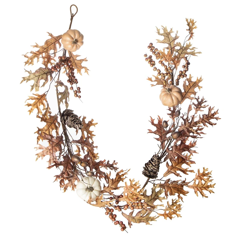 6ft. Pumpkin & Pinecone Garland by Ashland®