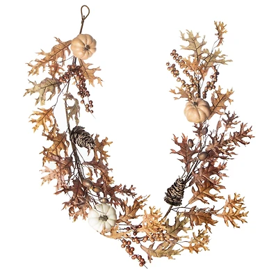 6ft. Pumpkin & Pinecone Garland by Ashland®
