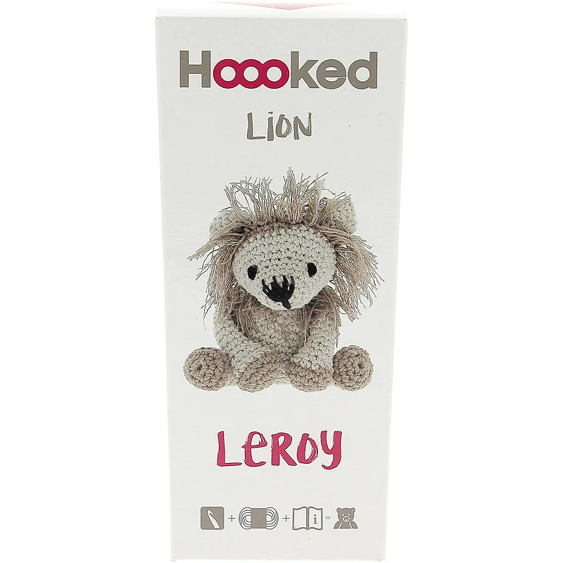 Hoooked Leroy the Lion DIY Crochet Kit