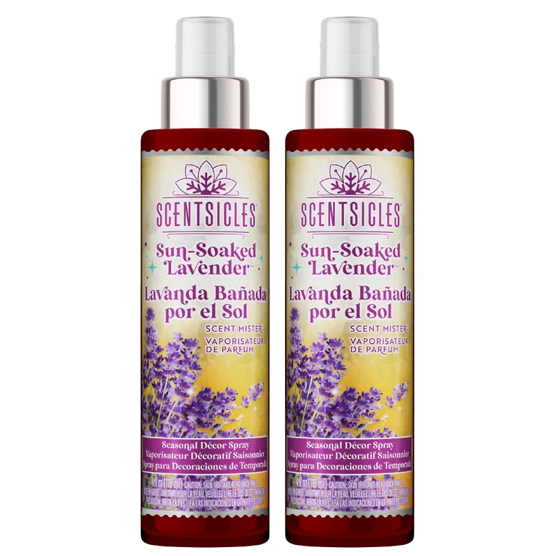Scentsicles Scent Mister Sun-Soaked Lavender, 2 pack