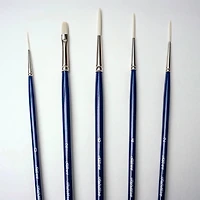 Silver Brush Limited Bristlon Liner Brushes, Set of 5