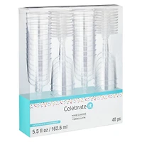 12 Packs: 40 ct. (480 total) Plastic Wine Glasses by Celebrate It™