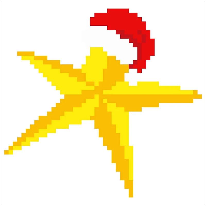 Diamond Dotz® Beginner Christmas Star Decorative Mini Pillow Kit