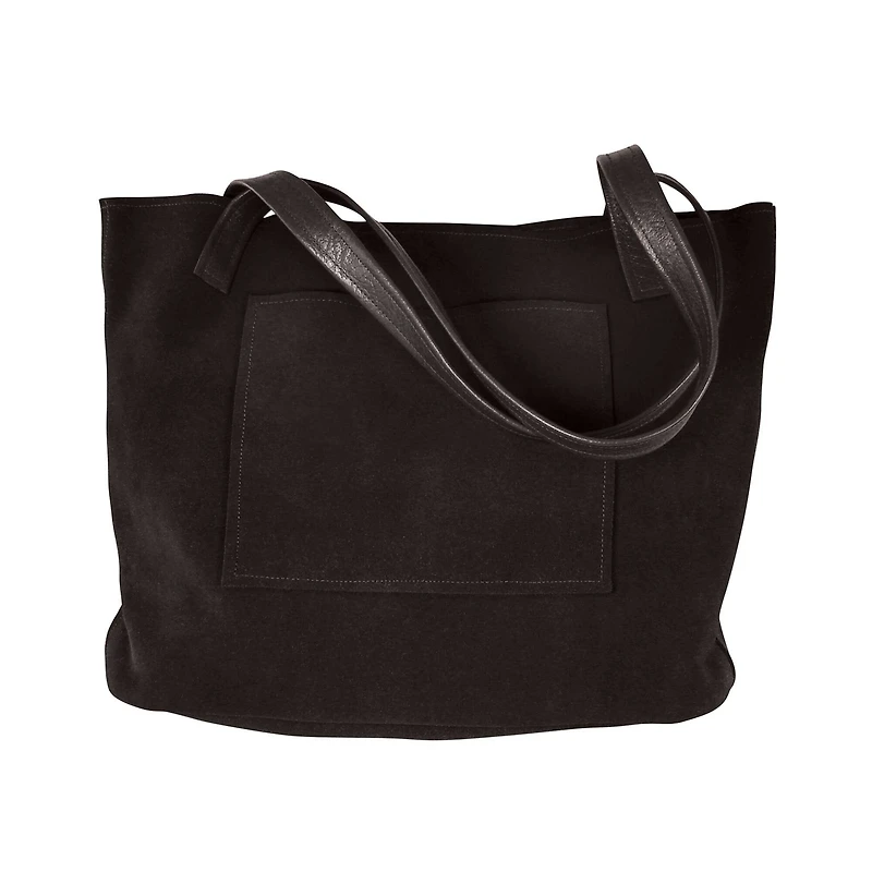 Black Suede Split Leather by ArtMinds™