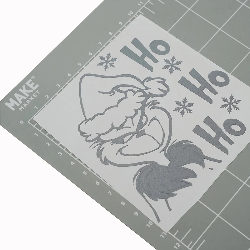 Reflective Silver Permanent Vinyl by Make Market®