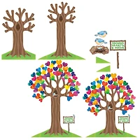 North Star Teacher Resources Growing Hearts & Minds Bulletin Board Set