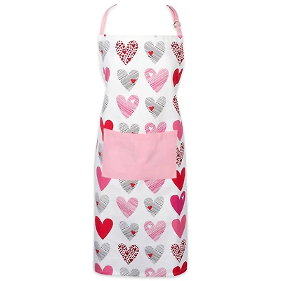 DII® Hearts Collage Print Chef Apron