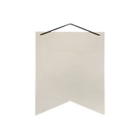 14.75" Unfinished Wood Ribbon Plaque by Make Market®