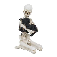 8.5" Skeleton Hugging a Dog Tabletop Décor by Ashland®