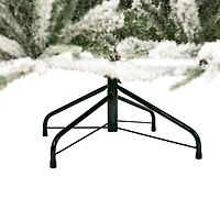 6.5ft. Unlit Real Touch™ Flocked Snowcap Grove Fir Medium Artificial Christmas Tree
