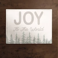 Joy to the World 14" x 18" Cotton Twill Placemat
