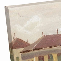 Treeline Cityscape 24" x 16" Canvas Wall Art