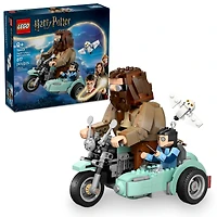 LEGO® Harry Potter™ Hagrid™ & Harry’s Motorcycle Ride, Magical Toy 76443