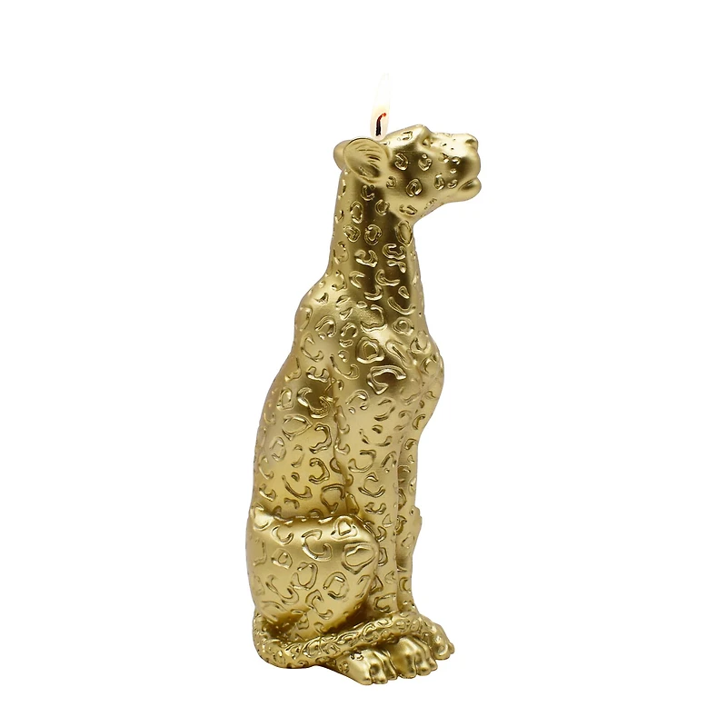 Gold Leopard Shaped Candle by Ashland®