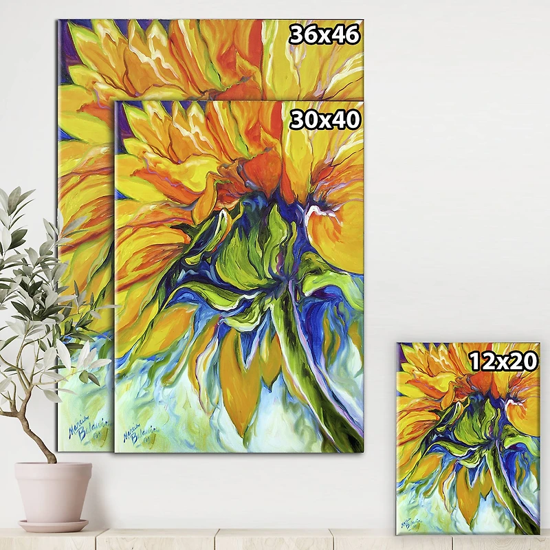 Designart - Sunflower In July