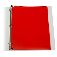C-Line® 2-Pocket Poly Portfolios with 3-Hole Punch