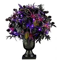 2ft. Scare in the Air LED Halloween Centerpiece in Black Urn Planter