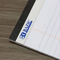 BAZIC Products® 9" x 12" White Perforated Writing Pads, 12Ct