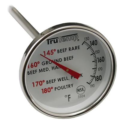 Taylor® Leave-In Meat Dial Thermometer