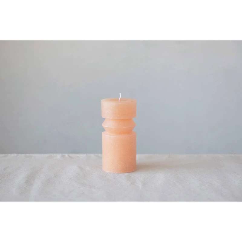 Hello Honey® 3" x 6" Citrus Unscented Totem Pillar Candle