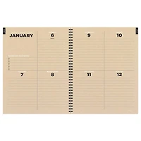 TF Publishing 2025 Large Geometric Weekly Monthly Spiral Planner