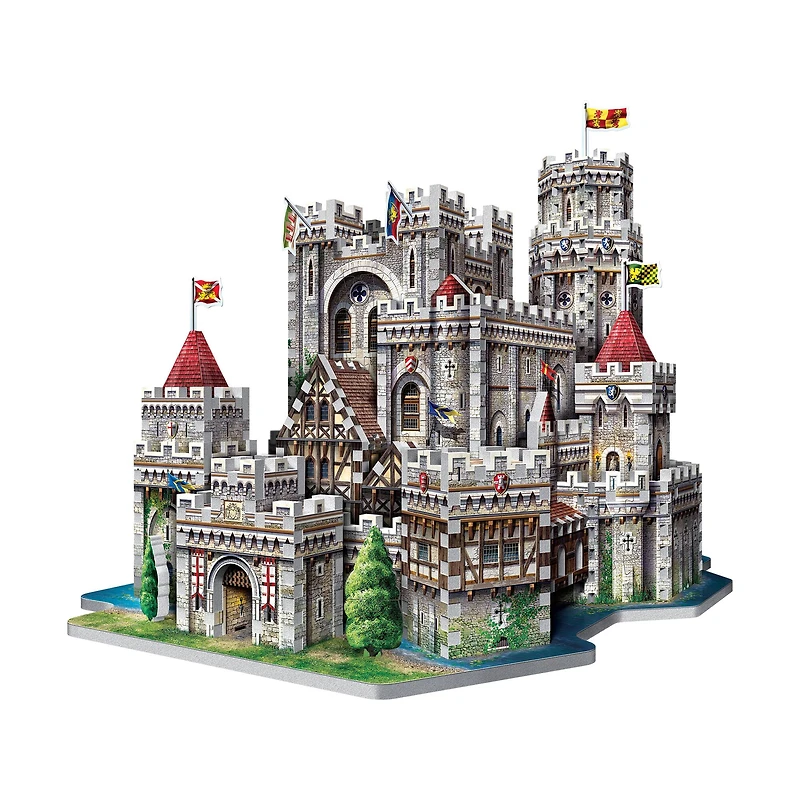 Wrebbit 3D Puzzle™ King Arthur's Camelot 865 Piece Puzzle