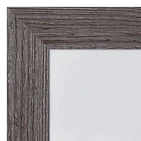 Abstract Landscape Western Gray Framed Print