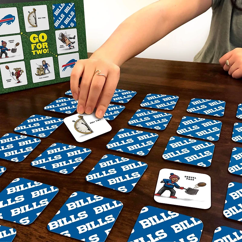 Buffalo Bills Licensed Memory Match Game