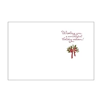 JAM Paper Holiday Traditions Assortment Christmas Cards & Envelopes Set, 16ct.