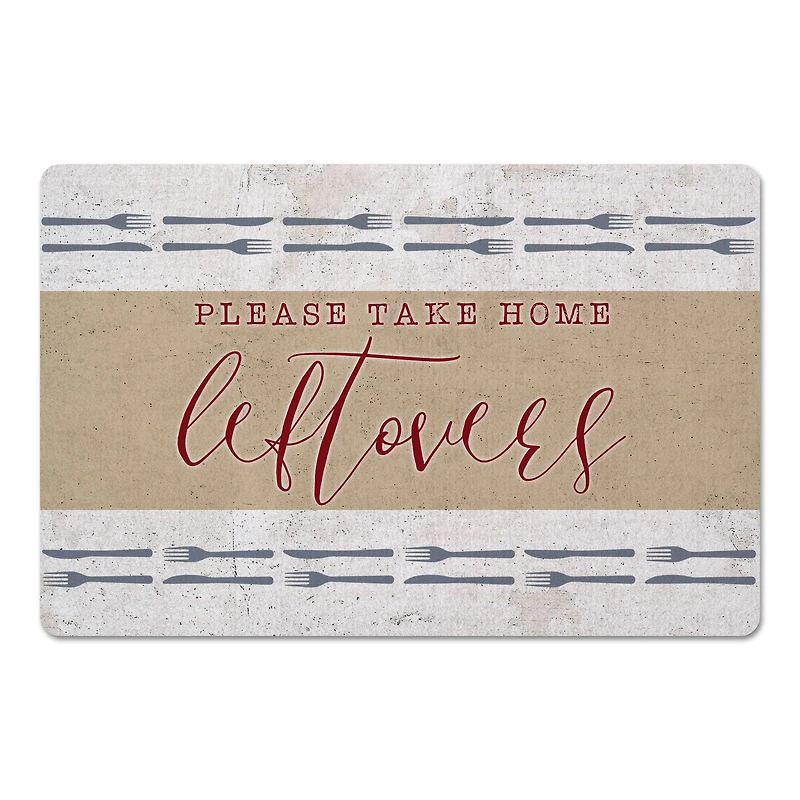 Please Take Leftovers Floor Mat