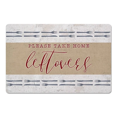 Please Take Leftovers Floor Mat
