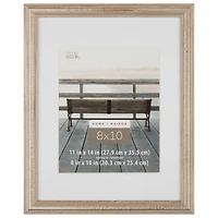 Home Champagne Wooden Frame with Mat by Studio Décor
