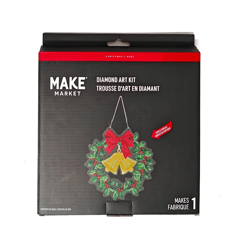 8" Bells Wreath Diamond Art Kit by Make Market®