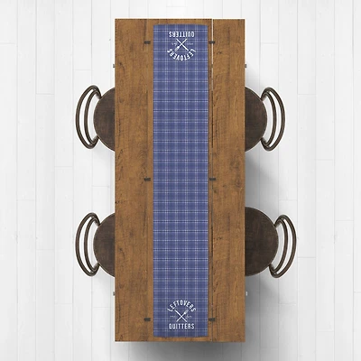 72" Leftovers Plaid Polyester Twill Table Runner